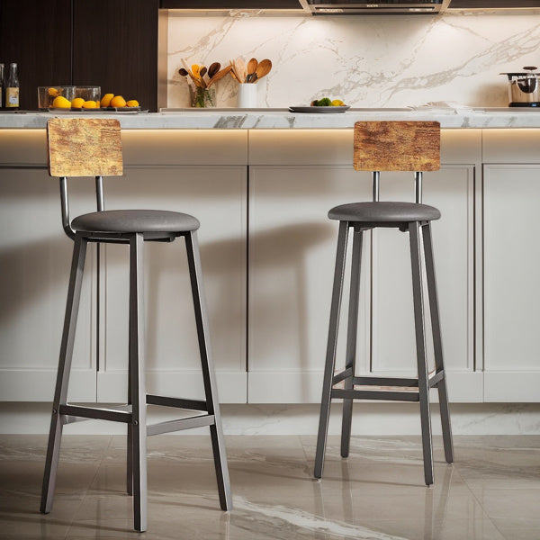 Bar Stool 2-piece Set - Prohibited From Sale In Temu And Not Shipped On Weekends