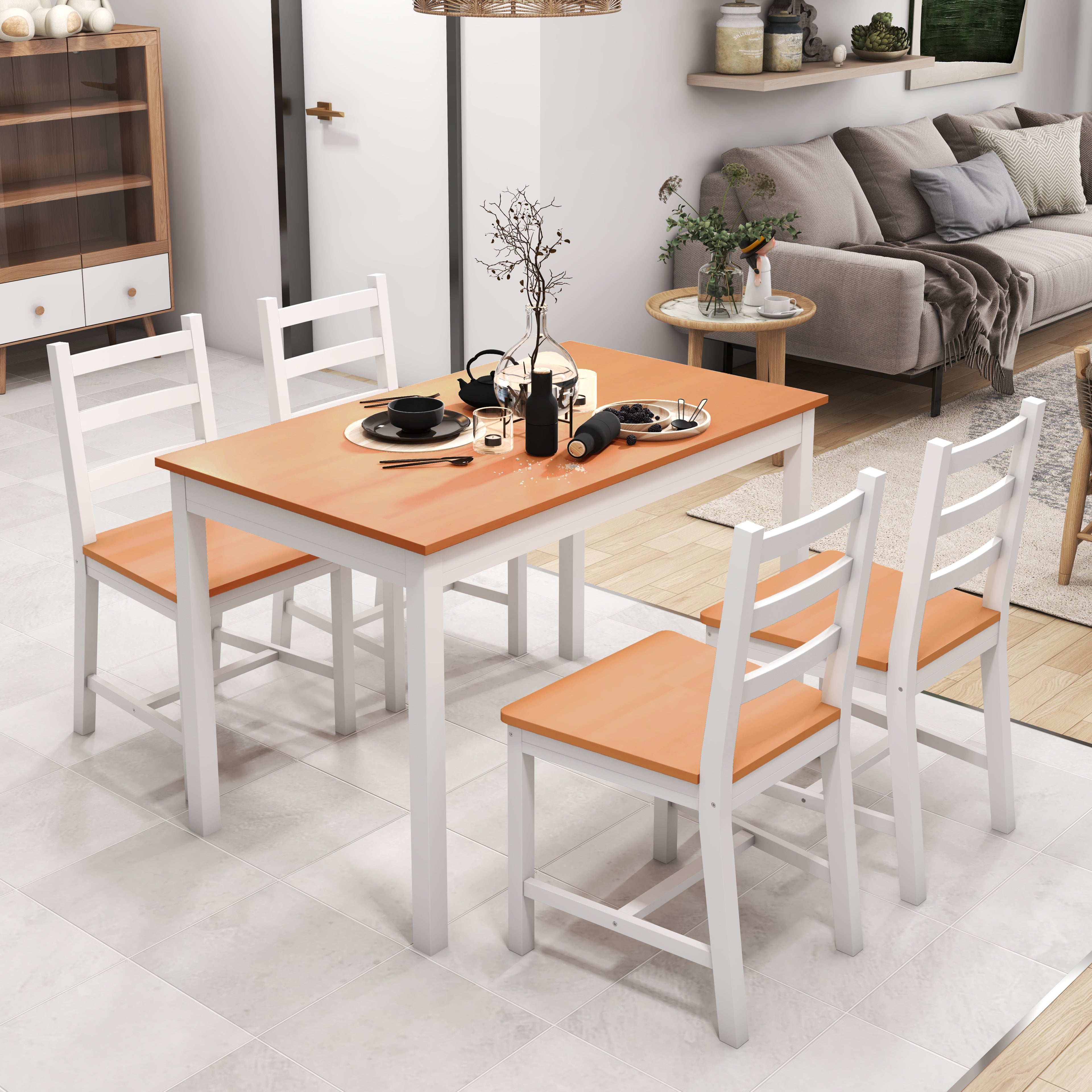 Dining Table Set for 4 chair only table